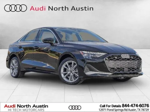 Black 2025 Audi A3 Premium for sale in Austin, TX