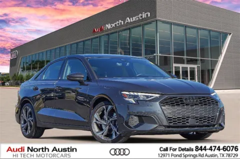 Gray 2023 Audi A3 Premium for sale in Austin, TX
