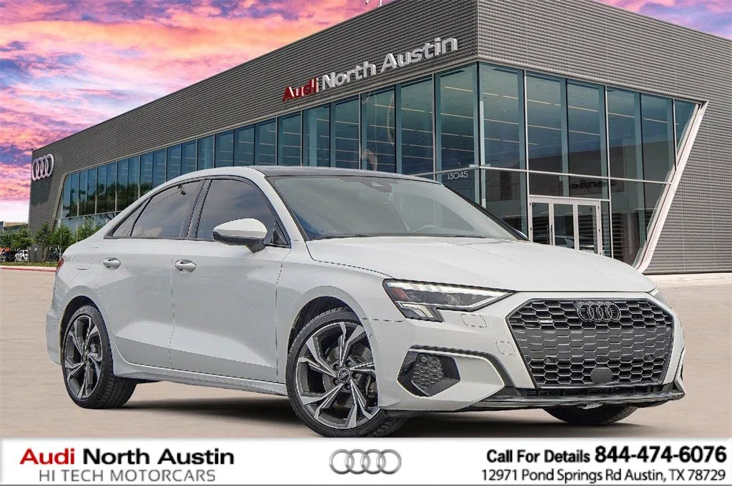 White 2023 Audi A3 Premium Plus for sale in Austin, TX