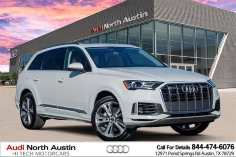 White 2023 Audi Q7 Premium Plus for sale in Austin, TX