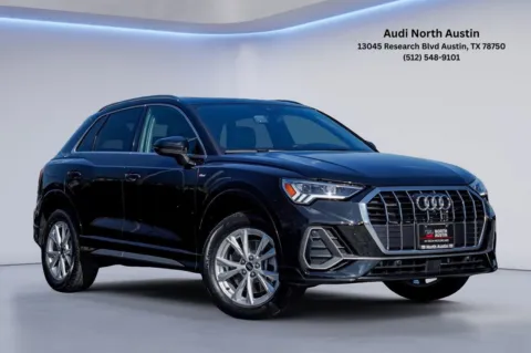 Black 2025 Audi Q3 S line Premium Plus for sale in Austin, TX