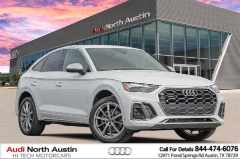 White 2022 Audi SQ5 Sportback Premium for sale in Austin, TX