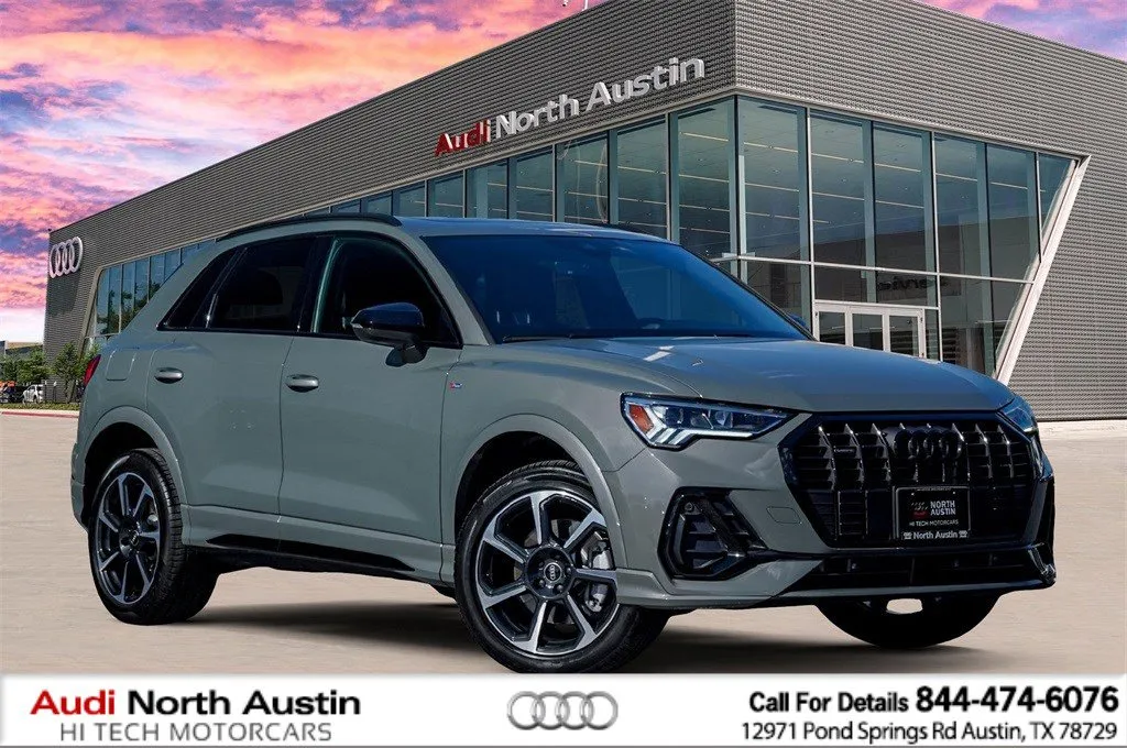 Gray 2025 Audi Q3 S line Premium Plus for sale in Austin, TX