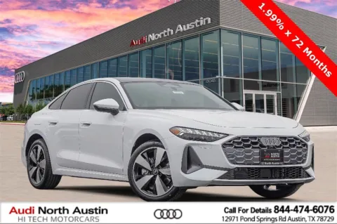 White 2025 Audi A5 Premium Plus for sale in Austin, TX