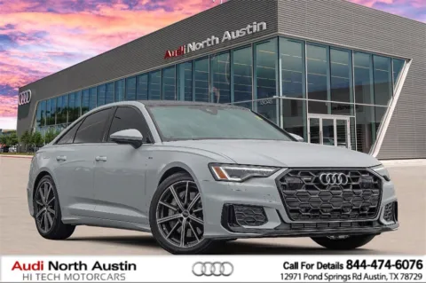 White 2025 Audi A6 Sedan Premium for sale in Austin, TX