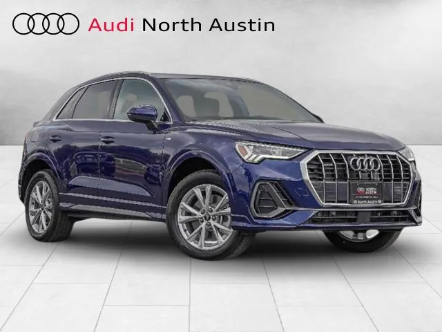 Blue 2025 Audi Q3 S line Premium Plus for sale in Austin, TX