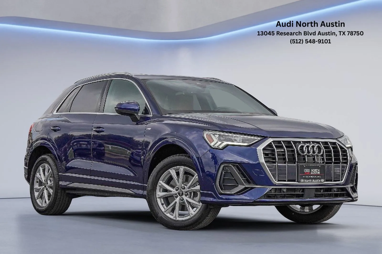 Blue 2025 Audi Q3 S line Premium Plus for sale in Austin, TX