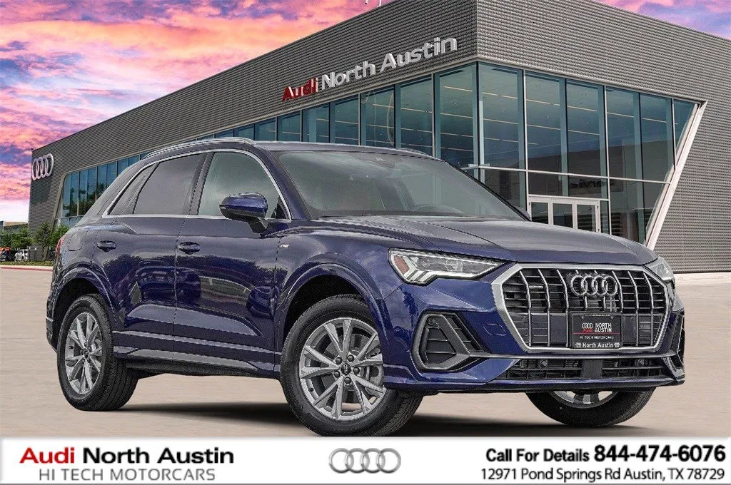 Blue 2025 Audi Q3 S line Premium Plus for sale in Austin, TX