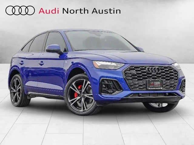 Blue 2025 Audi Q5 Sportback S line Premium Plus for sale in Austin, TX