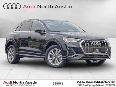 Black 2025 Audi Q3 S line Premium Plus for sale in Austin, TX