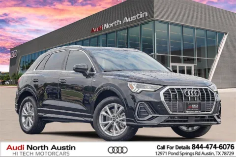 Black 2025 Audi Q3 S line Premium Plus for sale in Austin, TX