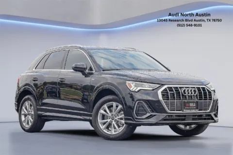 Black 2025 Audi Q3 S line Premium Plus for sale in Austin, TX