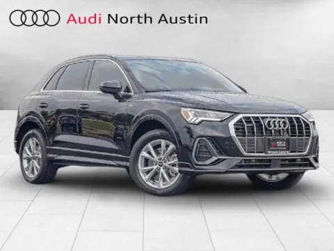 Black 2025 Audi Q3 S line Premium Plus for sale in Austin, TX