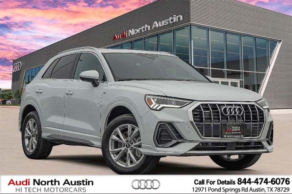 White 2025 Audi Q3 S line Premium for sale in Austin, TX