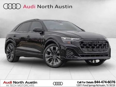 Black 2026 Audi Q8 Premium Plus for sale in Austin, TX