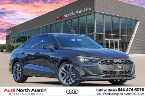 Gray 2026 Audi A3 40 Premium for sale in Austin, TX
