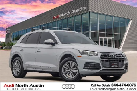 White 2020 Audi Q5 45 Premium for sale in Austin, TX