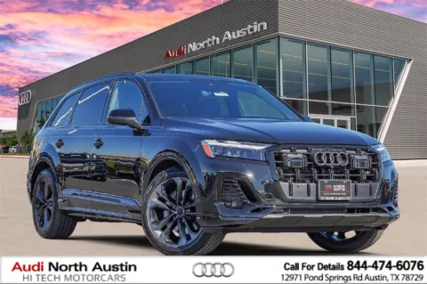 Black 2026 Audi Q7 Premium Plus for sale in Austin, TX