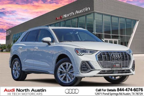 White 2024 Audi Q3 S line Premium for sale in Austin, TX