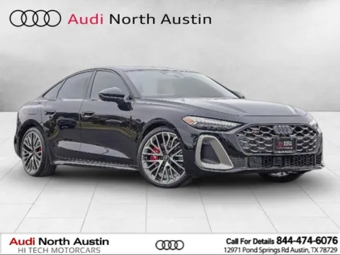 Black 2025 Audi S5 Prestige for sale in Austin, TX