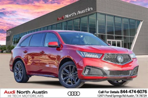 Red 2020 Acura MDX w/Technology/A-Spec Pkg for sale in Austin, TX