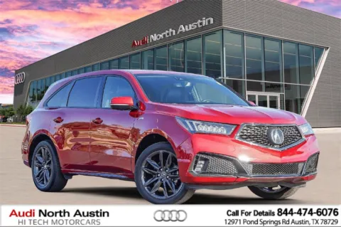 Red 2020 Acura MDX w/Technology/A-Spec Pkg for sale in Austin, TX