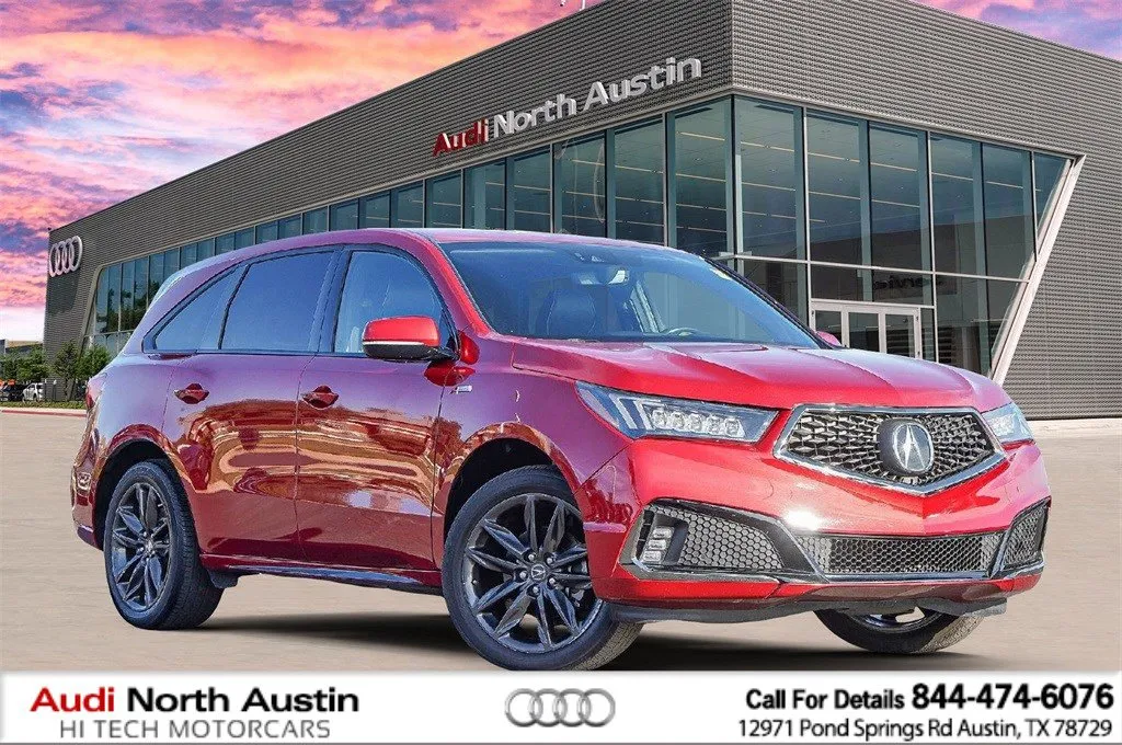Red 2020 Acura MDX w/Technology/A-Spec Pkg for sale in Austin, TX