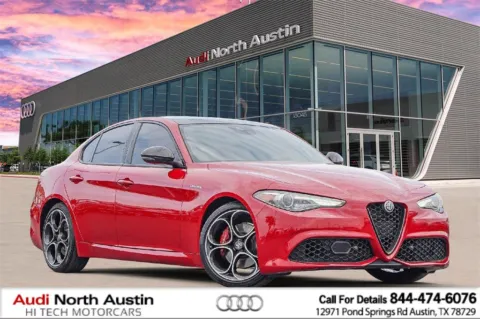 Red 2023 Alfa Romeo Giulia Veloce for sale in Austin, TX