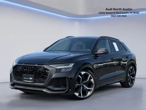 Black 2023 Audi RS Q8 4.0T for sale in Austin, TX