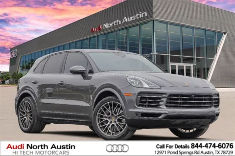 Gray 2021 Porsche Cayenne for sale in Austin, TX