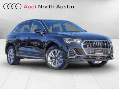 Black 2025 Audi Q3 S line Premium Plus for sale in Austin, TX