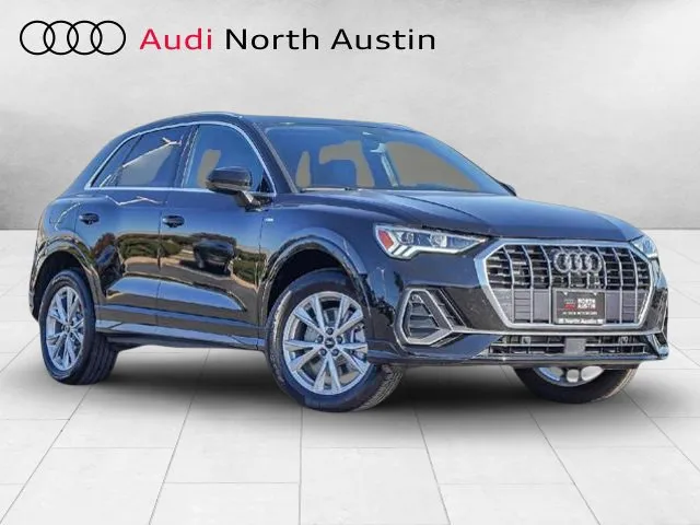 Black 2025 Audi Q3 S line Premium Plus for sale in Austin, TX