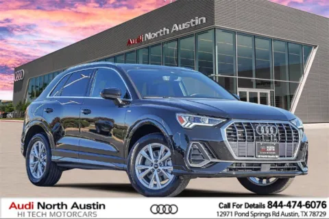 Black 2025 Audi Q3 S line Premium Plus for sale in Austin, TX