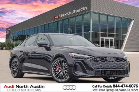 Black 2025 Audi S5 Premium Plus for sale in Austin, TX