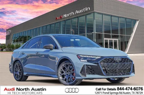 Gray 2026 Audi RS 3 2.5T for sale in Austin, TX