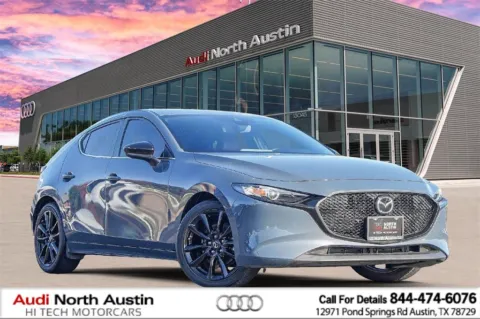 Gray 2023 Mazda Mazda3 Hatchback 2.5 S Carbon Edition for sale in Austin, TX