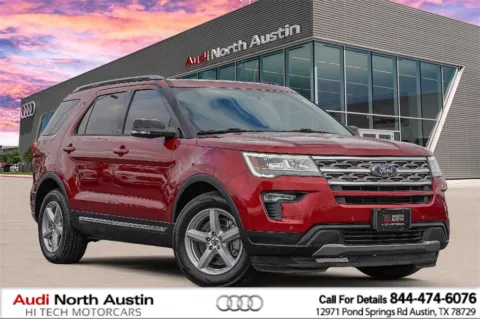 Red 2018 Ford Explorer XLT for sale in Austin, TX