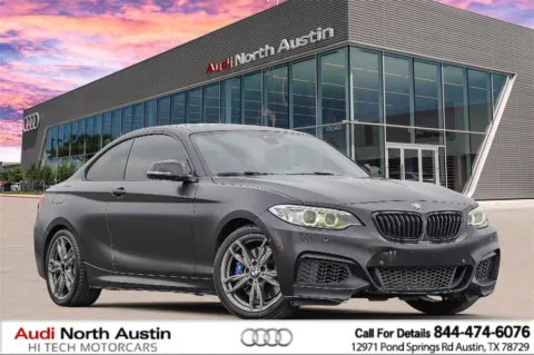 Black 2017 BMW 2 Series M240i for sale in Austin, TX