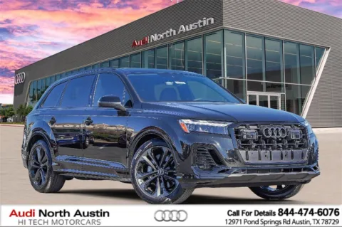 Black 2026 Audi Q7 Premium Plus for sale in Austin, TX