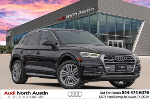 Black 2018 Audi Q5 Tech Premium Plus for sale in Austin, TX