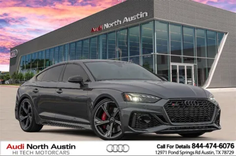 Gray 2021 Audi RS 5 Sportback 2.9T for sale in Austin, TX