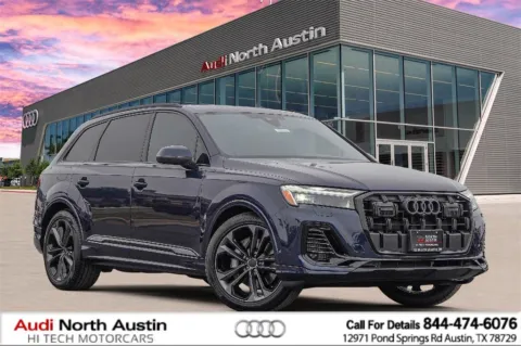 Blue 2026 Audi Q7 Premium Plus for sale in Austin, TX