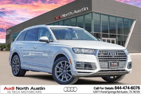 White 2017 Audi Q7 Premium Plus for sale in Austin, TX