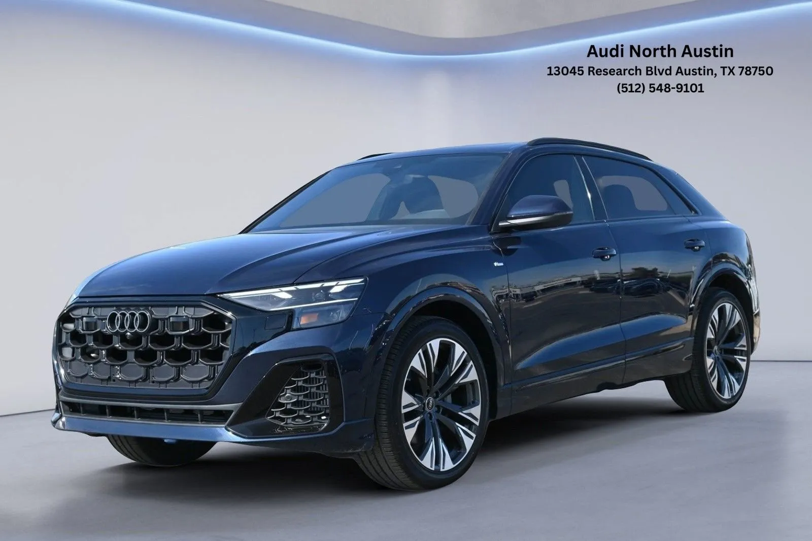 Blue 2026 Audi Q8 Premium Plus for sale in Austin, TX