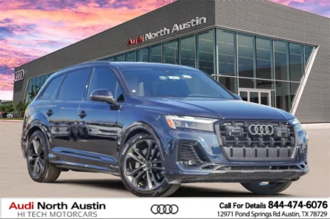 Blue 2026 Audi Q7 Premium Plus for sale in Austin, TX