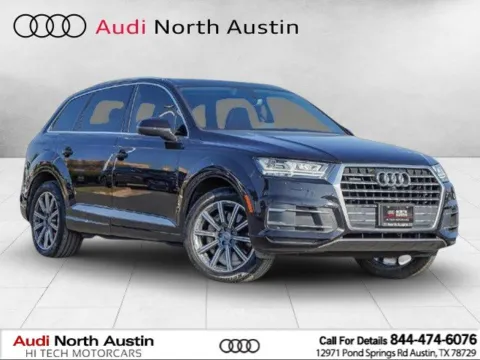 Black 2019 Audi Q7 Premium Plus for sale in Austin, TX