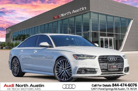 White 2018 Audi A6 Premium Plus for sale in Austin, TX