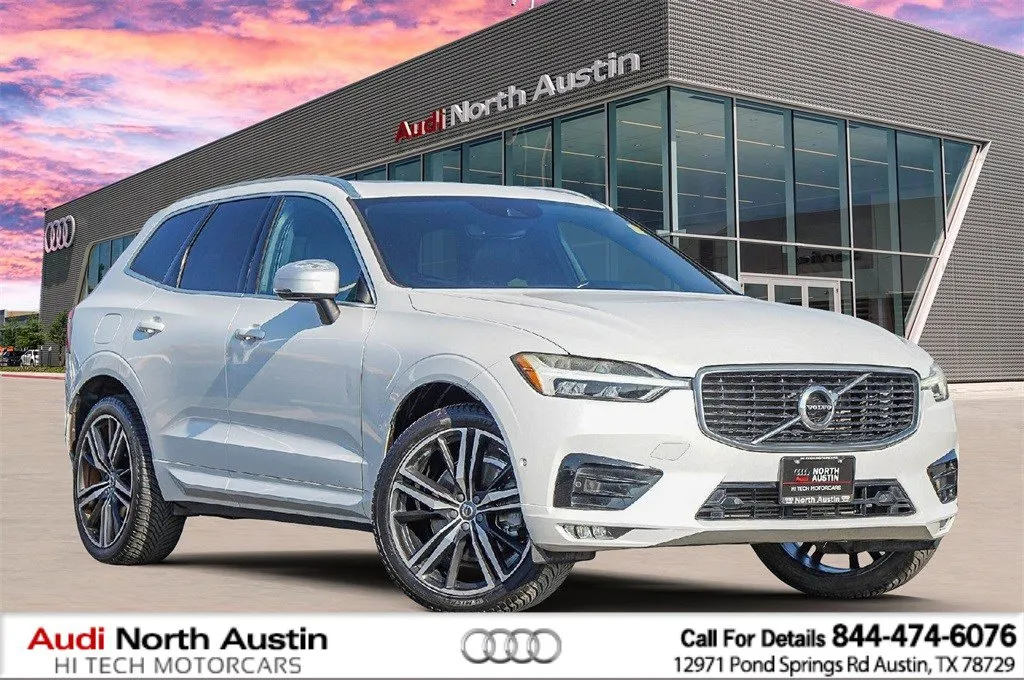 White 2018 Volvo XC60 R-Design for sale in Austin, TX