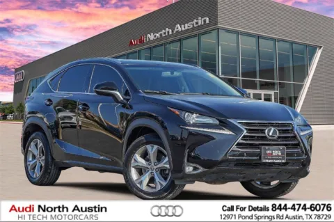 Black 2017 Lexus NX Turbo for sale in Austin, TX