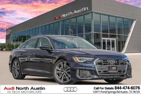 Blue 2019 Audi A6 Premium Plus for sale in Austin, TX